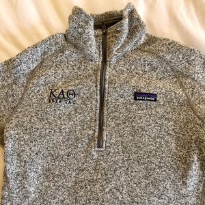 Patagonia Quarter ZIP - kappa alpha theta